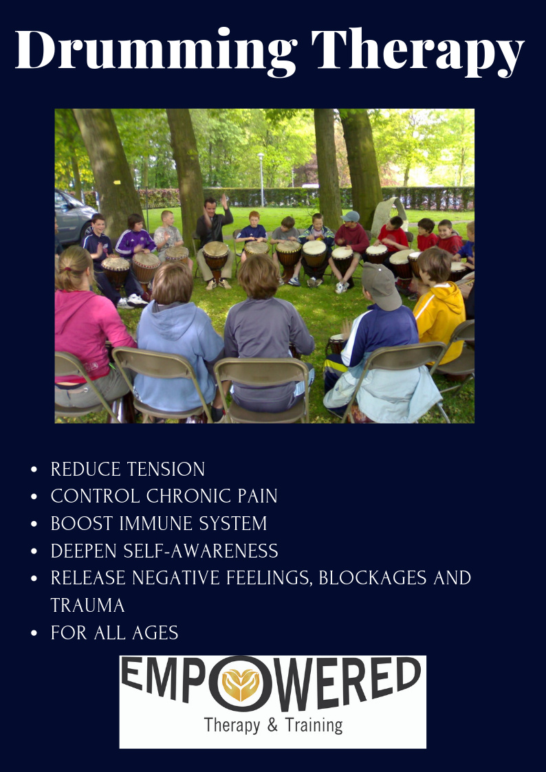 Drumming Therapy Affordable and Best Drumming Therapy Empowered