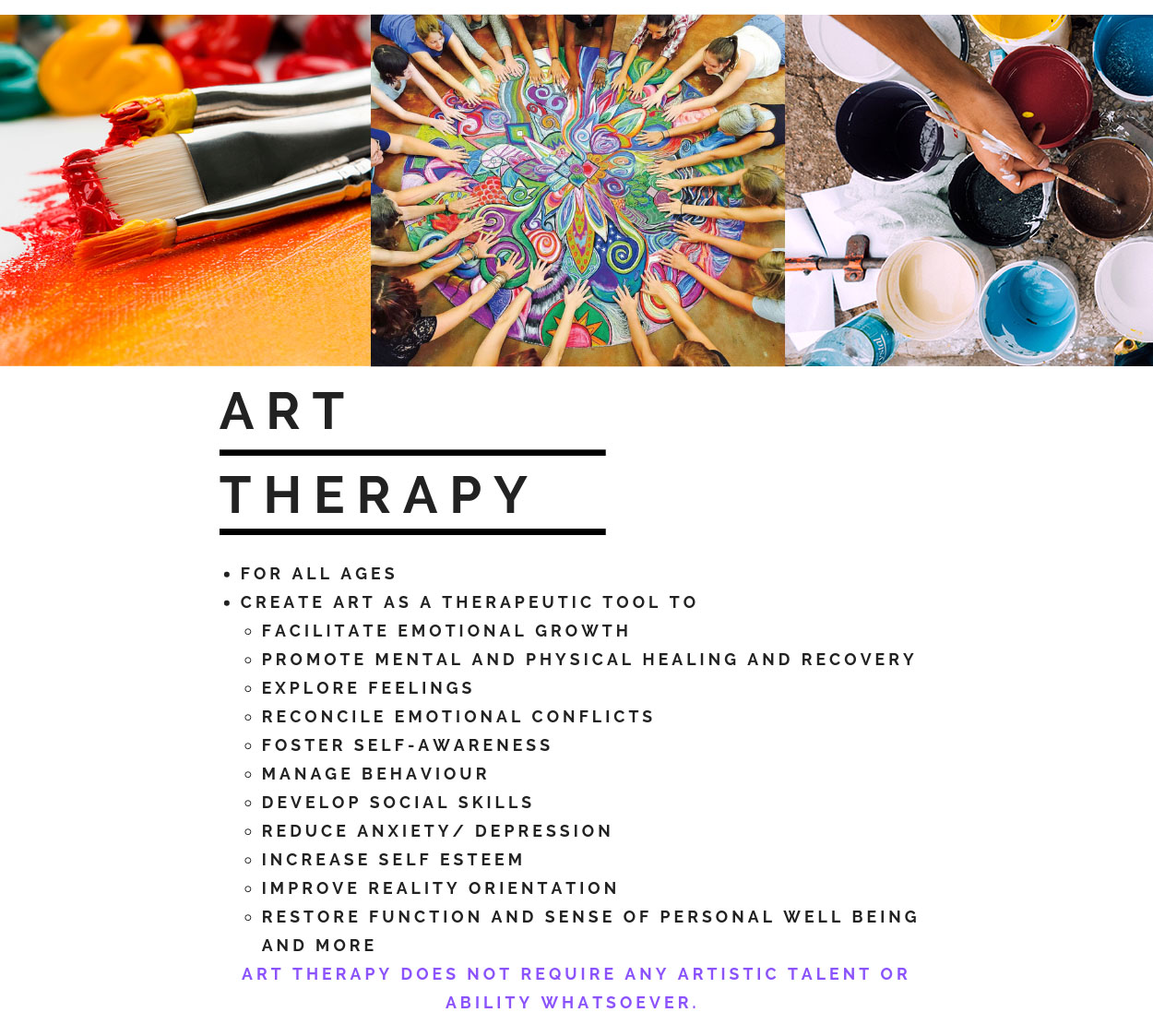 research on art as therapy