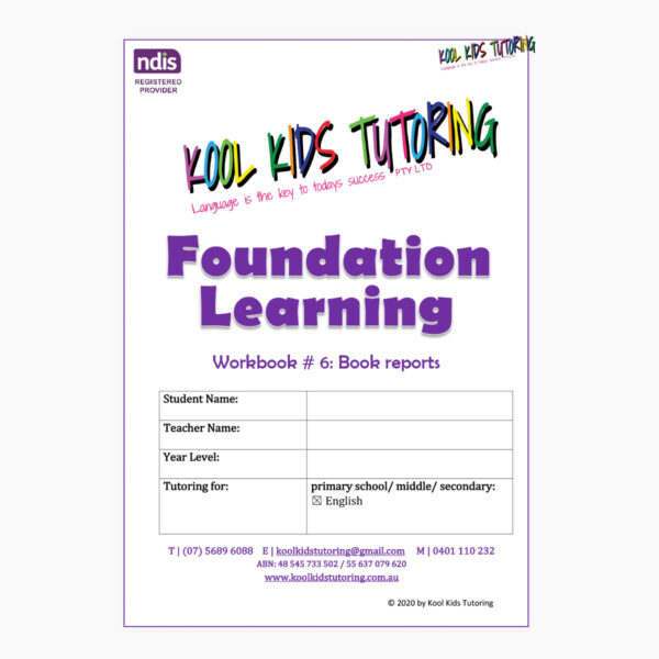 foundation-learning-workbook-6-book-reports